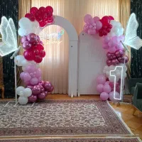 بادکنک آرایی و گل آرایی