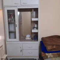 یک عدد تخت و میز ارایش|تخت و سرویس خواب|اهواز, دغاغله|دیوار
