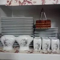 چینی ۱۸ نفره|ظروف سرو و پذیرایی|قنوات, |دیوار