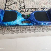 اسکوتر برقی رنگ آبی آسمانی