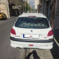 206آخر99 بی رنگ شاسی سالم