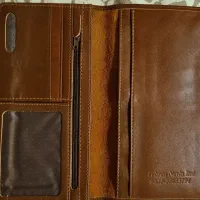 کیف پول پالتویی نوین چرم