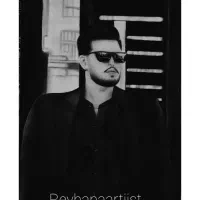 طراحی چهره سیاه قلم