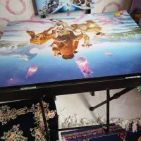 میز تحریر پایه فلز جنس بدنه ام دی اف