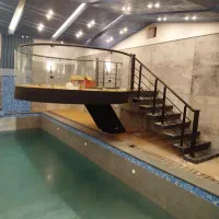 نرده استیل،حفاظ بانکی،جانپناه شیشه ای