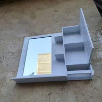 نظافتی اینه کمدی جادستمالی طبقاتی پیوی سی شلف ضداب|لوازم نظافت|مشهد, مقدم|دیوار