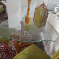 مبل هفت نفره  همرا با میز ناهار خوری ست هم|مبلمان خانگی و میز عسلی|مشهد, محمدآباد|دیوار