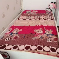 تخت تک نفره کودک کشو دار|تخت و سرویس خواب|اهر, |دیوار