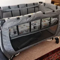 تخت پارک گهواره ای|تخت و صندلی بچه|قائم‌شهر, |دیوار