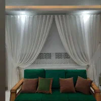 پرده  باهنر|پرده، رانر، رومیزی|رشت, توشیبا|دیوار