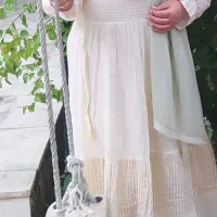 پیراهن شیک خامه دوزی