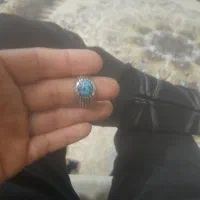 سلام انگشترنقره فیروزه نیشابور کاره دست|جواهرات|نیشابور, میدون بار|دیوار