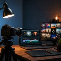 تولیدمحتوا،ادمین،تصویربردار،تدوینگر
