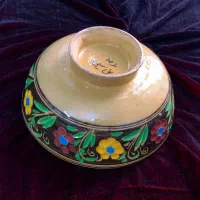 دو عدد کاسه بزرگ لعابی نقاشی قدمت دار|کلکسیون اشیاء عتیقه|شیراز, آبیاری|دیوار