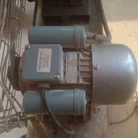 پمپ باد ۱۵۰ دو موتوره ایتالیایی با دینام نو|ابزارآلات|صومعهسرا, |دیوار