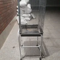 قفس پرنده با پایه