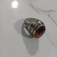 انگشتر عقیق چشم ببری،گرمی380