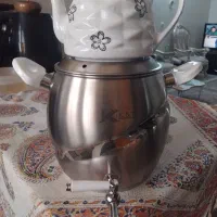کتری و قوری شیردار