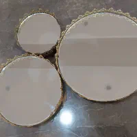 سینی آینه ای|ظروف سرو و پذیرایی|گنبد کاووس, |دیوار