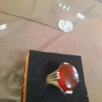 انگشتر عقیق نقره