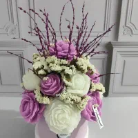 باکس گل های شمعی