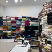 فروشنده اقا برای پارچه فروشی