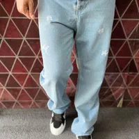 شلوار لی بگ استایل