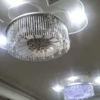 لوستر کریستالی بزرگ
