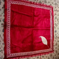 رومیزی مخمل قدیمی زری دوزی سوزن دوزی