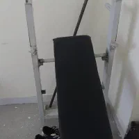 میز و هالتر بدنسازی بدون وزنه