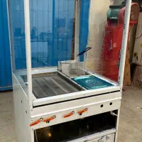 فرساندویچ سرخکن . صنعتی یخچال تاپینگ150 هود استیل|کافی‌شاپ و رستوران|ایلام, |دیوار