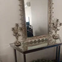 آینه وشمعدان برنز|آینه|کرج, عظیمیه|دیوار