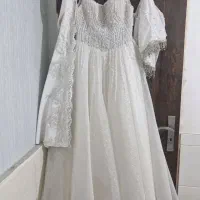 لباس عروس.تور.ژپون.شنل.کراپ|لباس|همدان, |دیوار