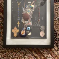 تابلویی از نشان ها و علایمی از ادیان و تمدن ها|صنایع دستی و سایر لوازم تزئینی|تهران, شهرآرا|دیوار