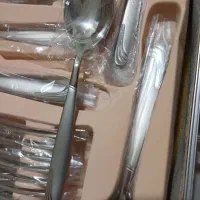 سرویس قاشق چنگال عروس ۱۸ نفره یونیک|ظروف سرو و پذیرایی|فردیس, فردیس|دیوار