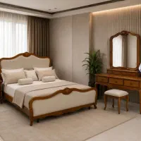 سرویس خواب تمام چوب راش