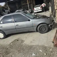 پژو 405 تصادفی|خودرو سواری و وانت|باسمنج, |دیوار