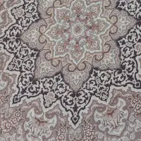 روفرشی کشدار مخمل شانل رنگ کرم و قهوه‌ای