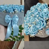 گل مصنوعی.باکس گل