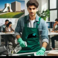 خدمات نظافت و جابه جایی باقیمت ویژه نظافت منزل و..