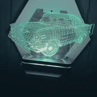 آباژور مدل ماشین