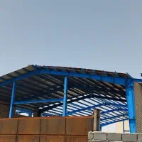 پوشش سقف سوله وساخت خرپا والاچیق|مصالح و تجهیزات ساختمان|رباطکریم, رباطکریم|دیوار