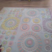 یک تخته فرش فانتزی ۱و نیم در دو