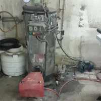 دیگ بخار با دوعدد دسته اتو کامل