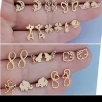 گوشواره میخی ستاره طلا 5و نیم میلیون|جواهرات|اصفهان, مسجد مصلی|دیوار