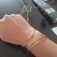 النگو طلا آینه ای