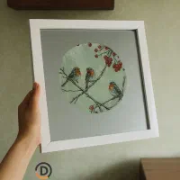 آیینه دکوراتیو پرنده