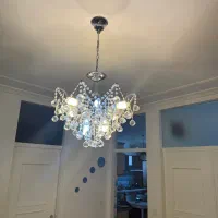 لوستر کریستالی ۱۲ شاخه|لوستر و چراغ آویز|تبریز, |دیوار