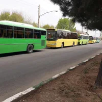 اتوبوس دربستی کولر دار