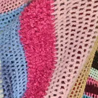 روتختی و پتوی تک نفره بافتنی با کاموا|رختخواب، بالش، پتو|تبریز, |دیوار